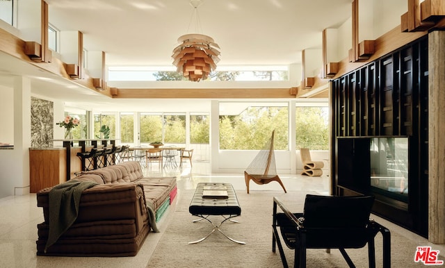 sunroom featuring a wealth of natural light