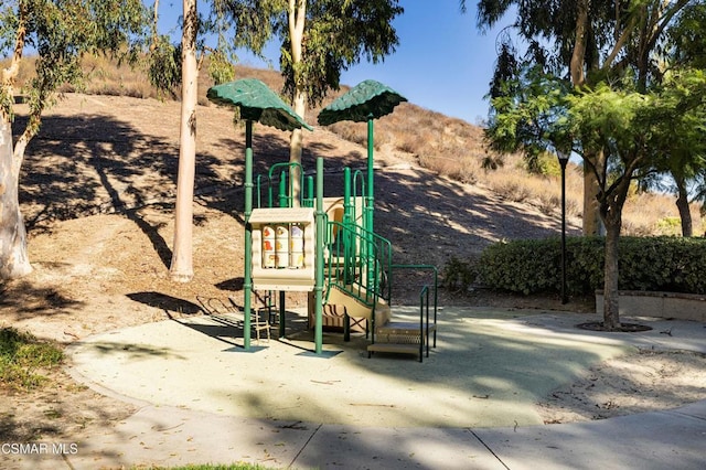 view of play area