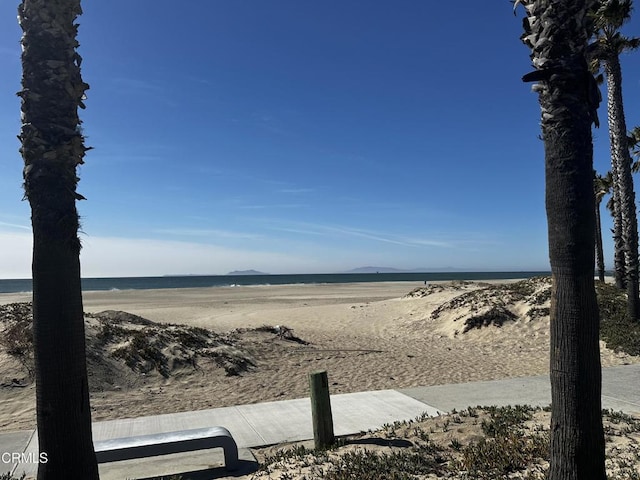 water view with a beach view