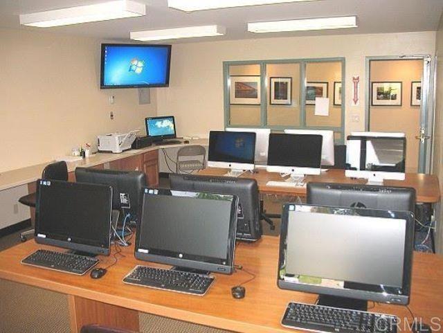 view of office