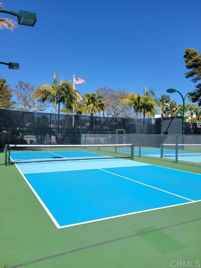 view of tennis court