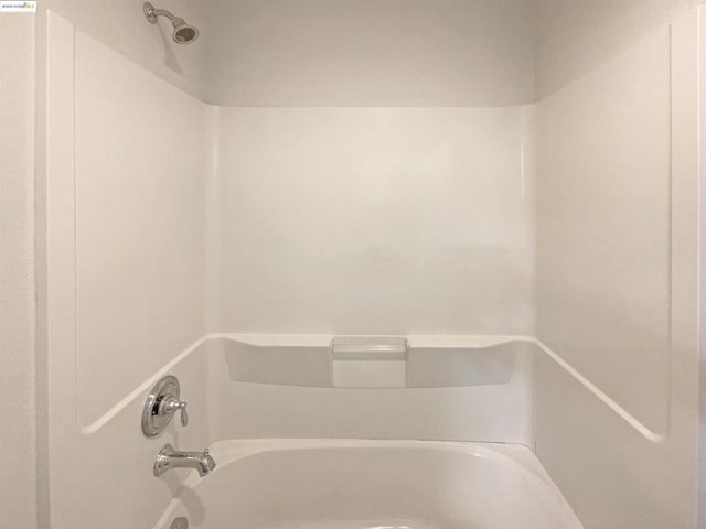 bathroom featuring bathtub / shower combination