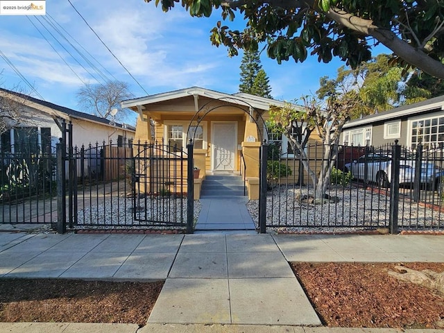 view of front of home featuring a porch