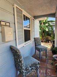 balcony with covered porch