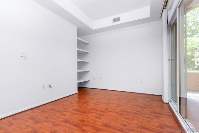 interior space featuring hardwood / wood-style floors