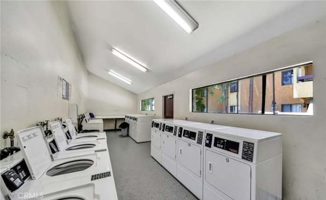 laundry room with washer and clothes dryer