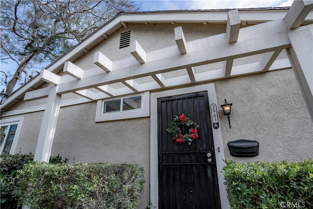 view of property entrance