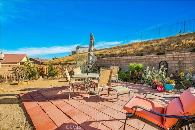 view of patio / terrace