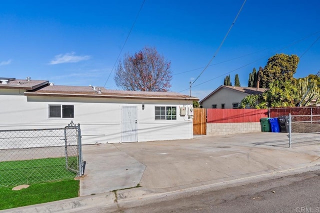 view of ranch-style house