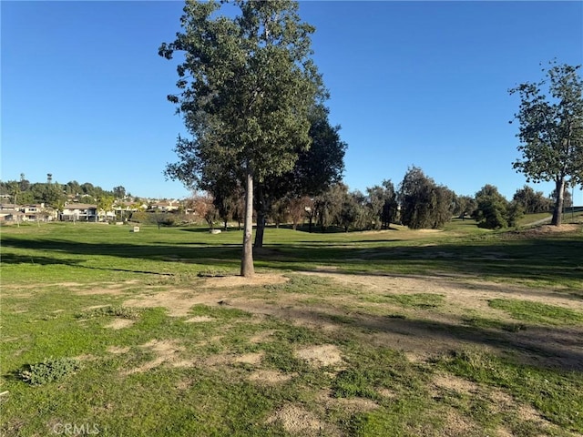 view of home's community featuring a yard