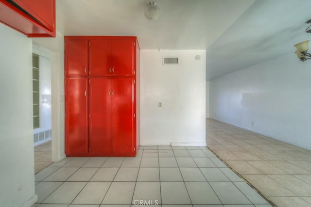 view of tiled empty room