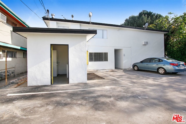 view of rear view of property