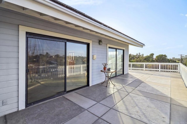 view of patio / terrace