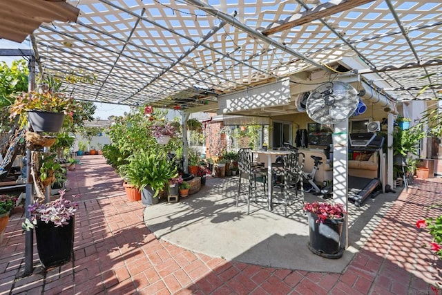 view of patio