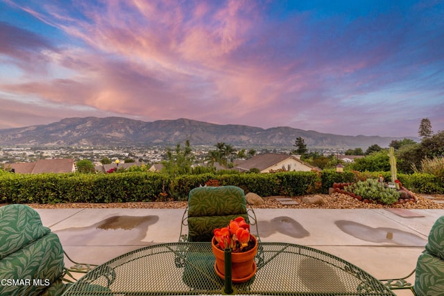 property view of mountains