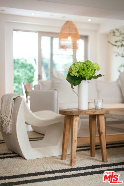 view of dining area