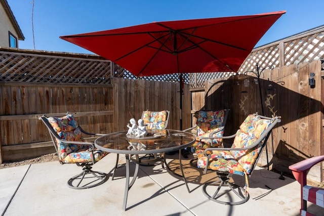 view of patio / terrace