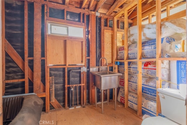 miscellaneous room with sink