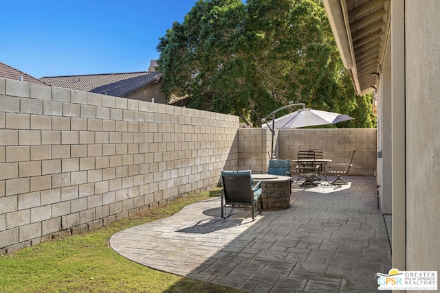 view of patio / terrace