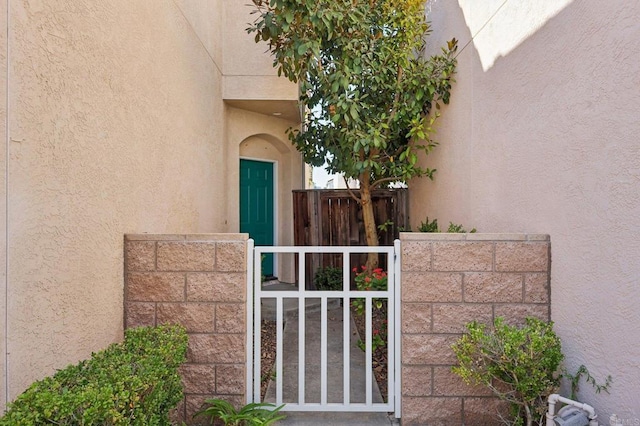 view of property entrance