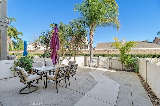 view of patio / terrace