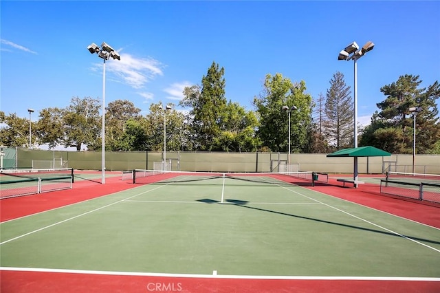 view of sport court featuring basketball court