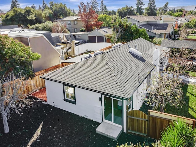 view of rear view of property