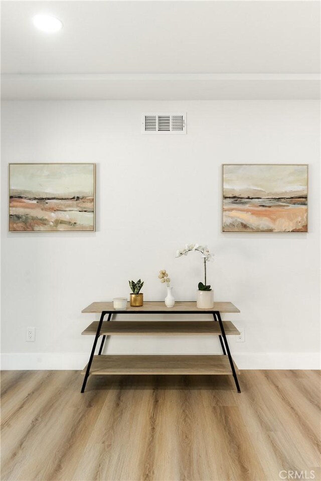 room details featuring hardwood / wood-style flooring