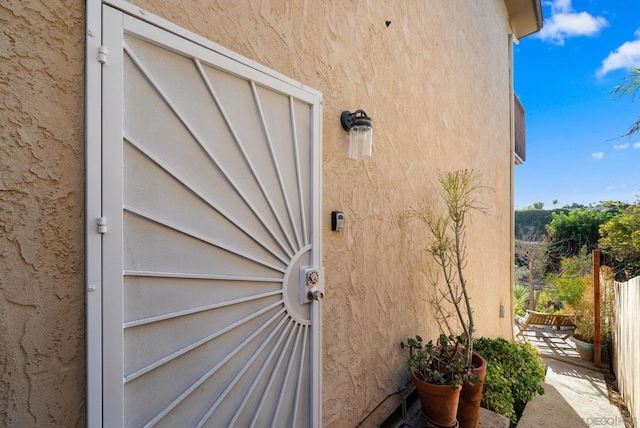 view of entrance to property