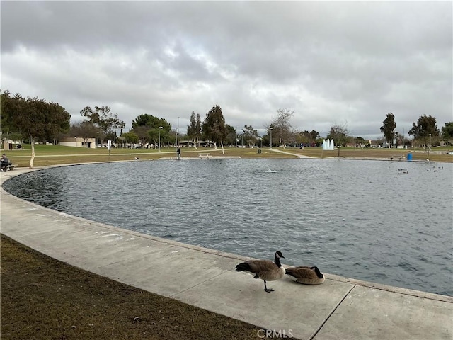 property view of water