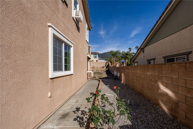 view of home's exterior featuring cooling unit