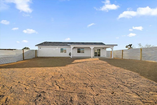 view of rear view of house