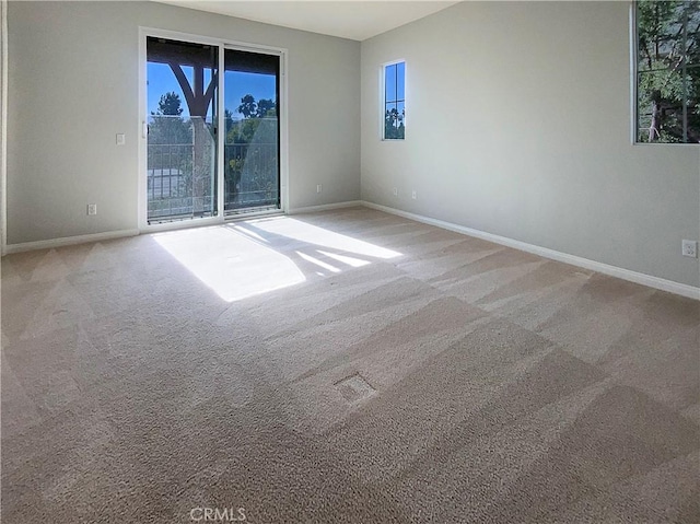 empty room with carpet