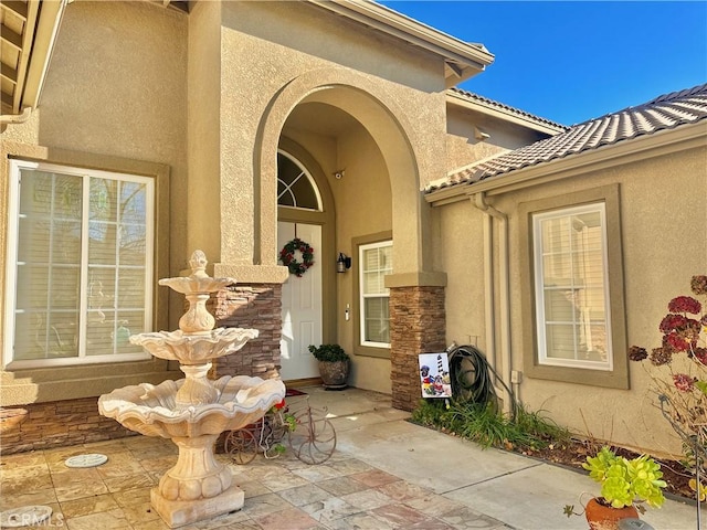 view of property entrance