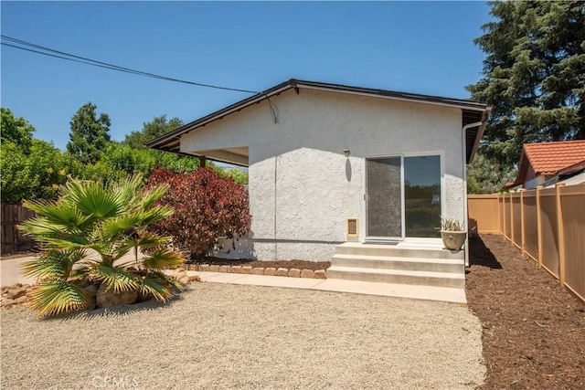 view of rear view of house