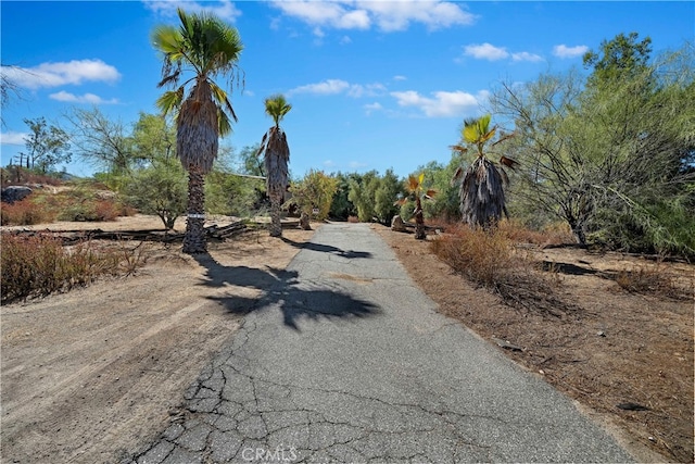 view of road