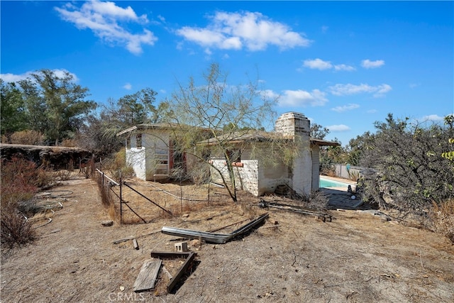 view of rear view of house