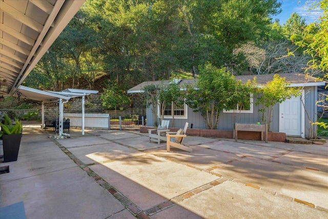 view of patio / terrace