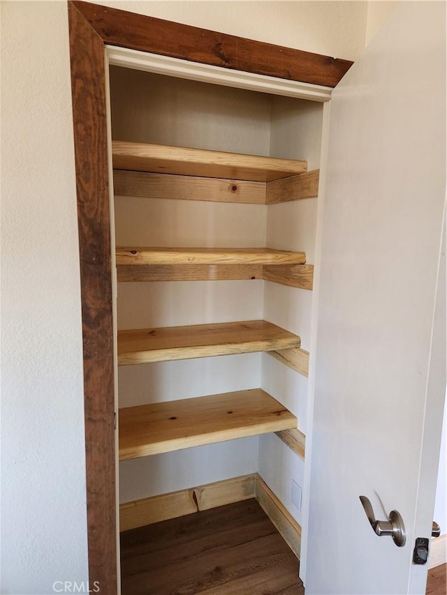 view of closet