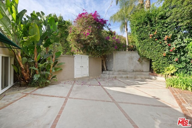 view of patio