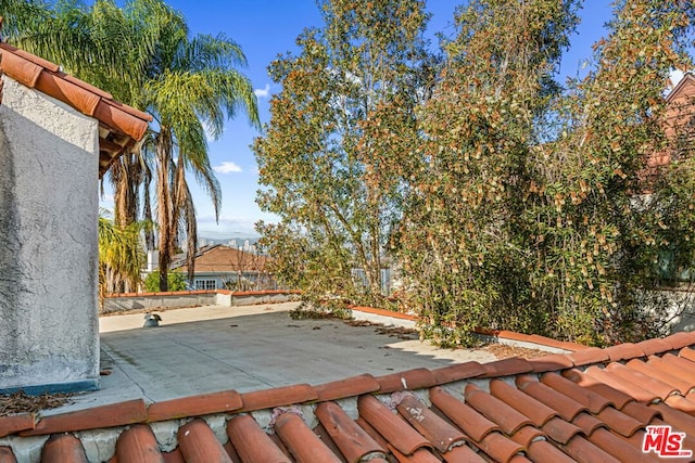 exterior space with a patio