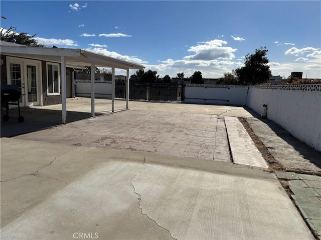 view of patio