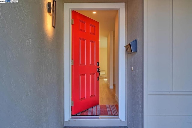 view of entrance to property