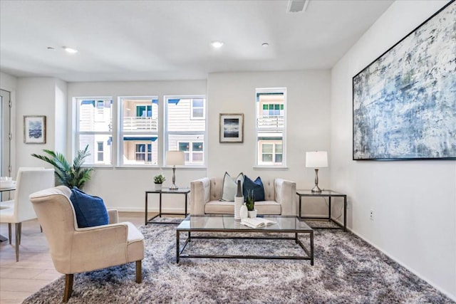 interior space featuring hardwood / wood-style floors