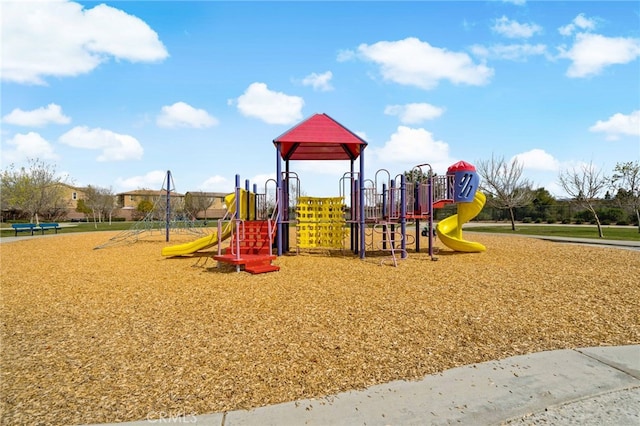 view of play area