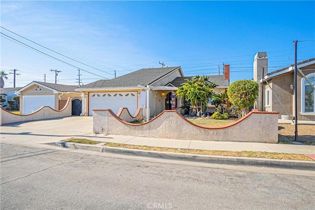 view of ranch-style home