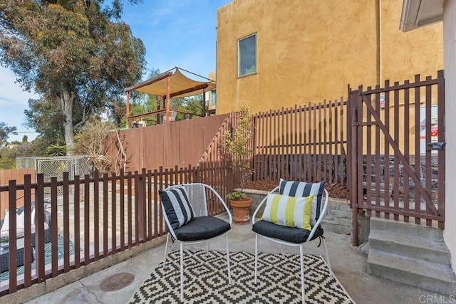 view of patio / terrace