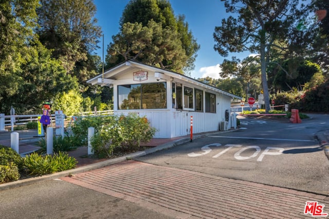 view of car parking