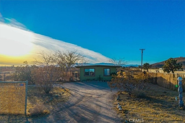 view of ranch-style house