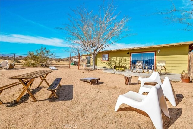 exterior space featuring a patio area